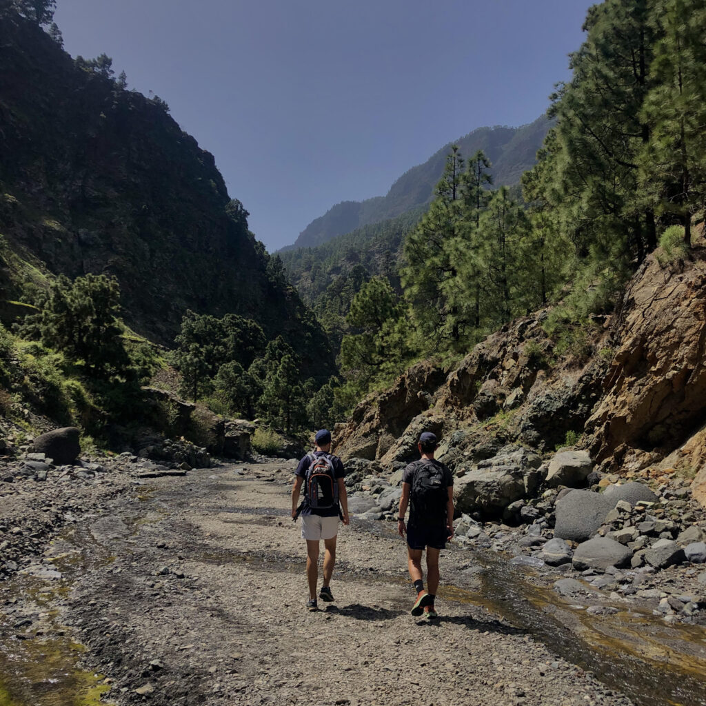 Randonnee Caldera de Taburiente aux Canaries